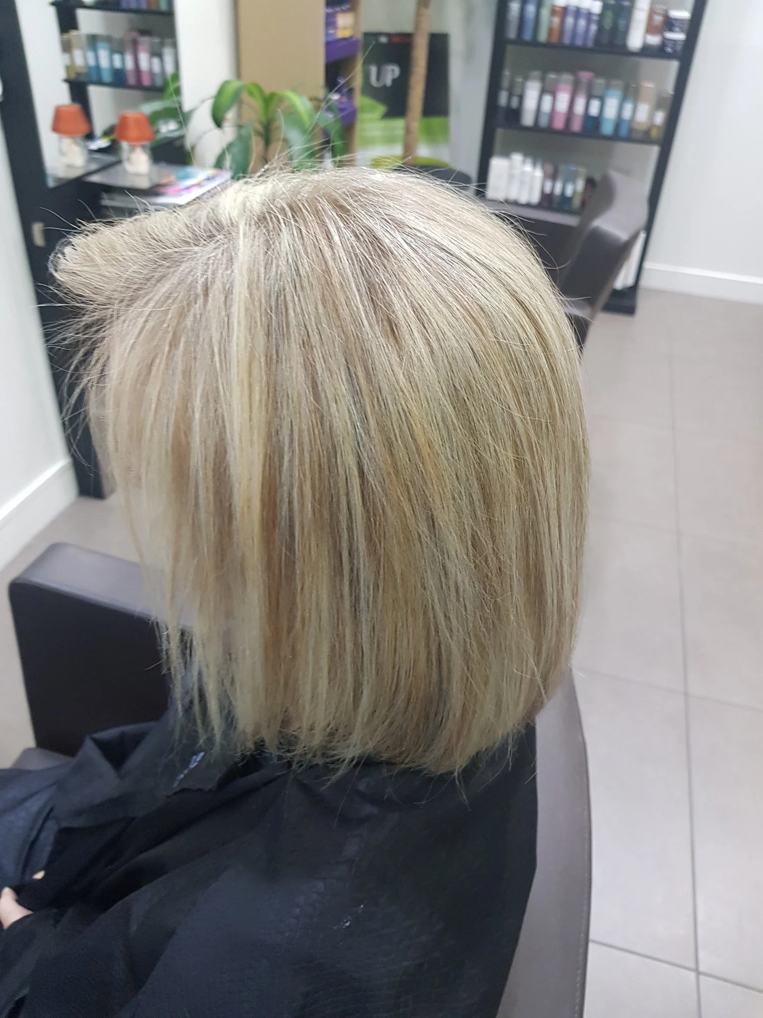 Coloration tendance réalisée chez A Paulin'Hair, salon de coiffure à Dunkerque