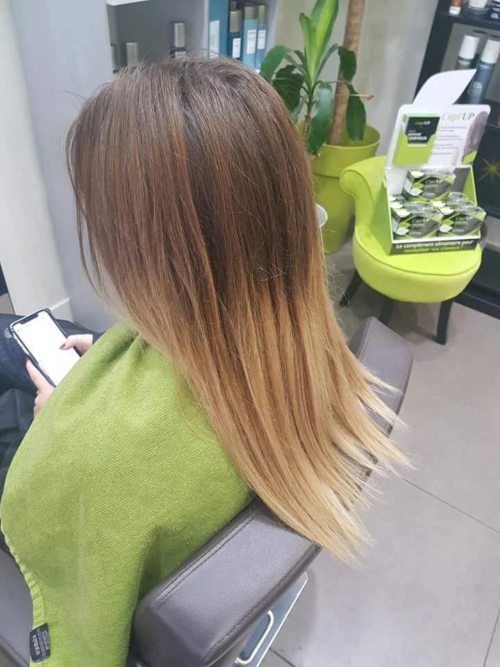 Cheveux avant coupe et coloration, salon A Paulin'Hair Dunkerque